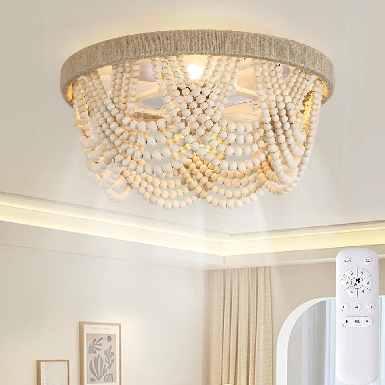 Boho Ceiling Fan