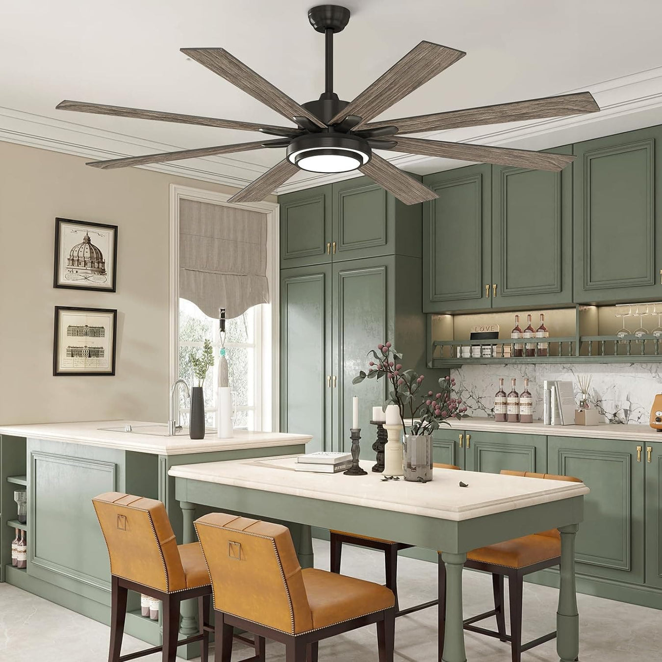 Mid Century Ceiling Fan