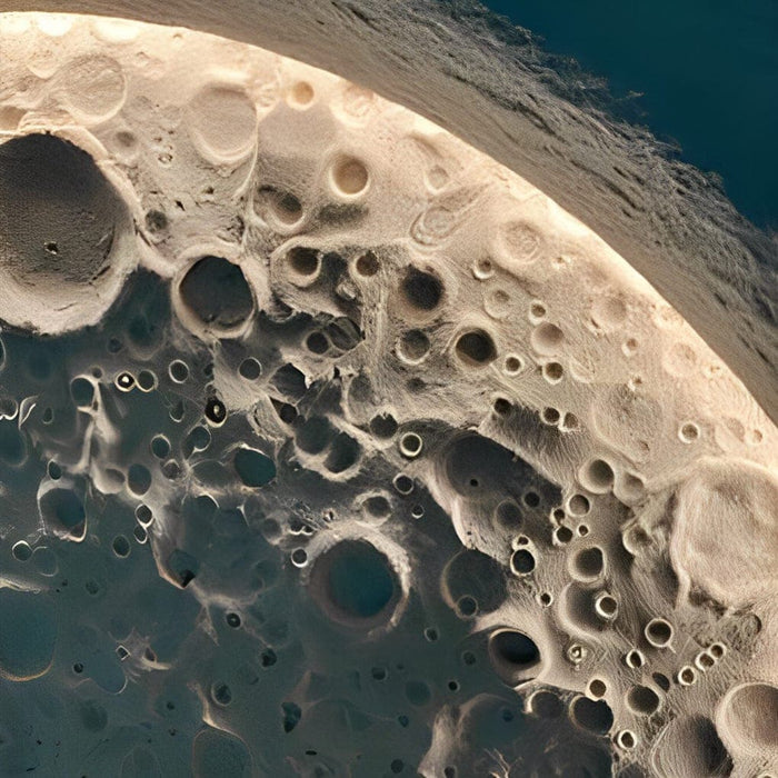 Concrete Lunar Surface-Inspired Outdoor Wall Light with Warm White LED, Waterproof and Artistic Design for Porch and Garden Spaces-ErisView-10