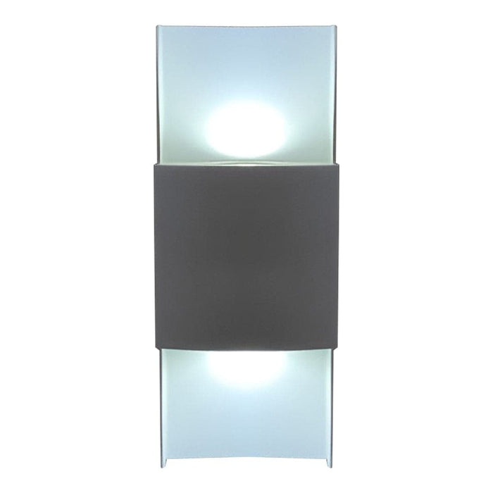 Durable Aluminum Outdoor Wall Light with High Brightness LED, Waterproof Design, and Glass Lampshade for Villas, Courtyards, and Balconies-ErisView-9