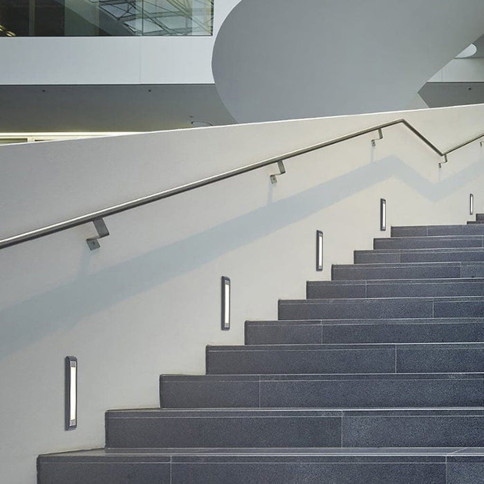 Durable Die-Cast Aluminum LED Step Light with PC Shade for Outdoor Stairs, Hallways, Driveways, and Patios, Weatherproof and Stylish-ErisView-8