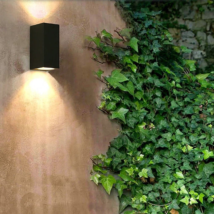 Durable Metal Iron Wall Lamp with High Transmittance Glass Shade, Energy-Saving LED, Waterproof & Rust-Proof for Porch, Terrace, Balcony, Garage-ErisView-18
