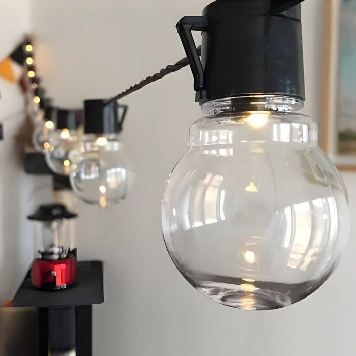 Durable Solar-Powered LED String Lights for Outdoor Use, Waterproof, Rechargeable, and Perfect for Gardens, Camping, and Parties-ErisView-8