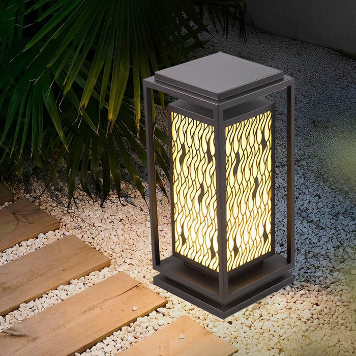 Energy-Efficient LED Outdoor Post Lamp with IP65 Waterproof Design for Villas, Gardens, Parks, and More, Durable, Bright, and Decorative Lighting-ErisView-7