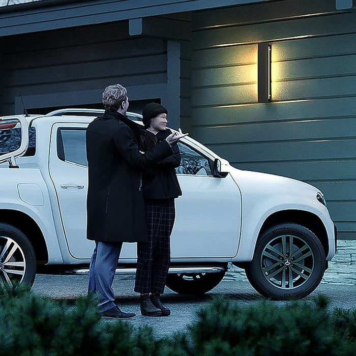 Modern Minimalist Outdoor Wall Sconces, Weatherproof, Versatile Design for Enhanced Patio Lighting and Architecture, Durable and Safe-ErisView-4