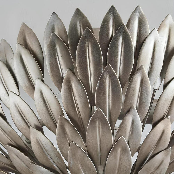 Rustic Semi Flush Mount Light, Hedgehog Shaped Ceiling Light-Shade Details-ErisView