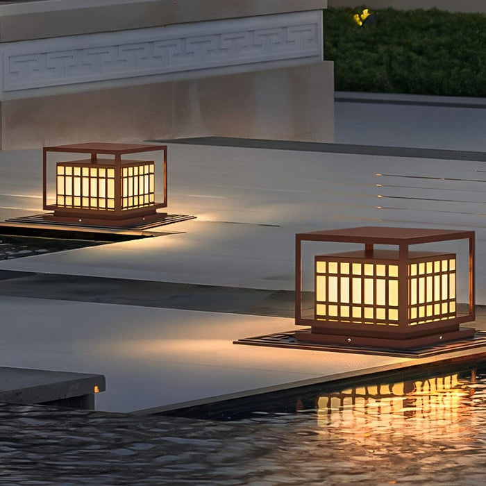 Stainless Steel Outdoor Solar Deck Post Light with LED, Waterproof and Rustproof, Warm Bright Light for Villa, Fence, Lawn, Garden-ErisView-5