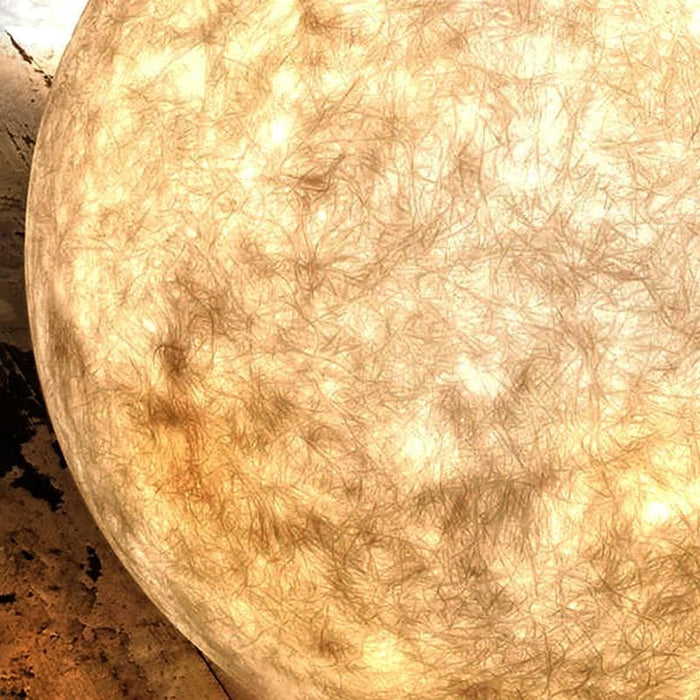 Stylish Marble-Style Resin & Fiber Moon Shape Outdoor Post Lights for Enhanced Illumination and Security, Perfect for Front Yard and Garden Walls-ErisView-8