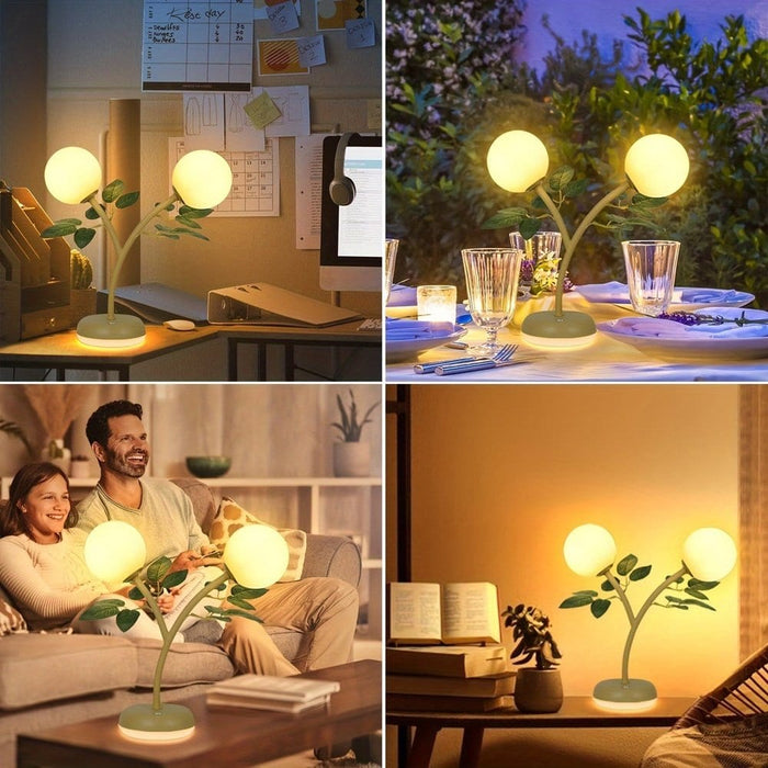 Tree Branch Shaped LED Table Lamp, Warm White Bedside Lamp for Bedroom Study Living Room Home Decoration-Usage Scenario- ErisView