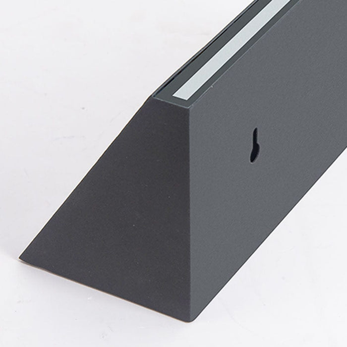 Waterproof Minimalist LED Up Donw Lighting Solar Outdoor Wall Lights