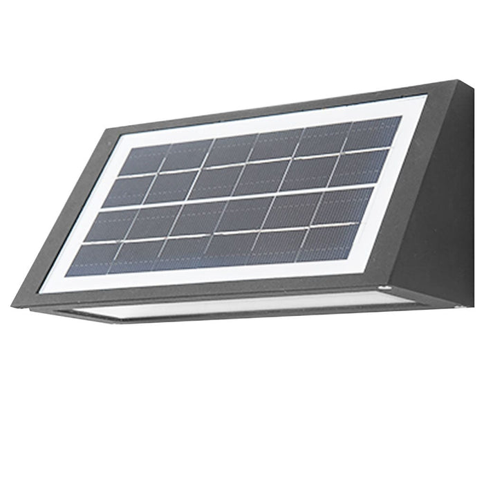 Waterproof Minimalist LED Up Donw Lighting Solar Outdoor Wall Lights