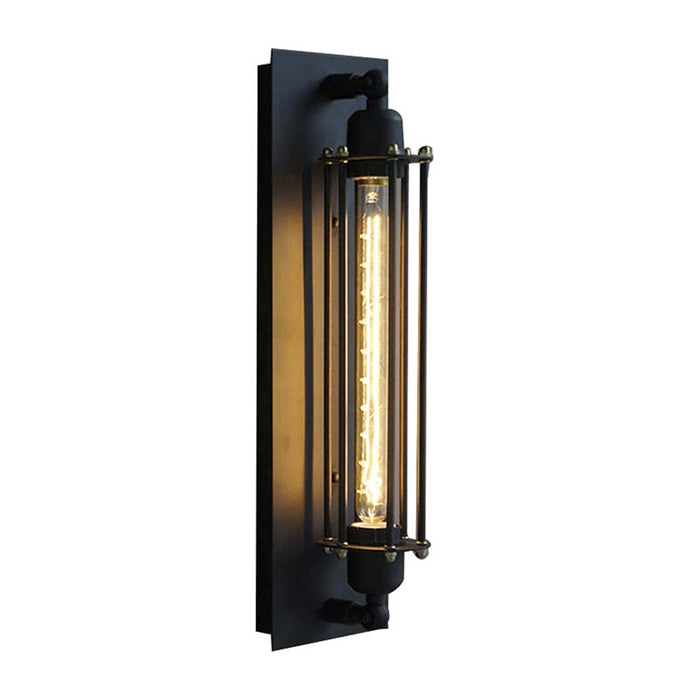 Retro Industrial Style Antique Iron Indoor Wall Light for Cafe Corridor Aisle
