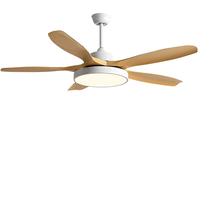 60 Inches Nordic Inverter Fan Chandelier Ceiling Fan Lamp with Remote Control