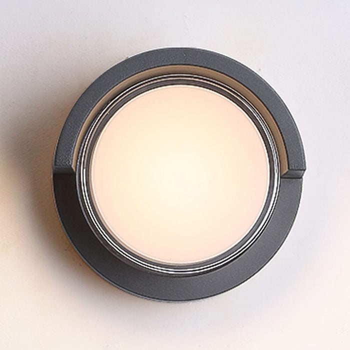Modern Outdoor Round Square Waterproof Wall Light for Villa Garden Balcony Door Front