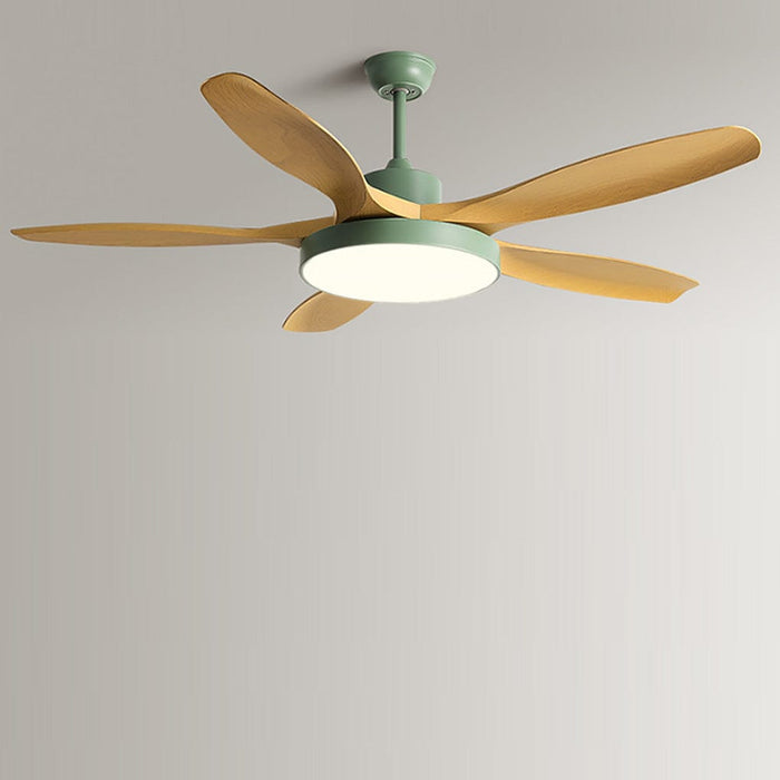 60 Inches Nordic Inverter Fan Chandelier Ceiling Fan Lamp with Remote Control