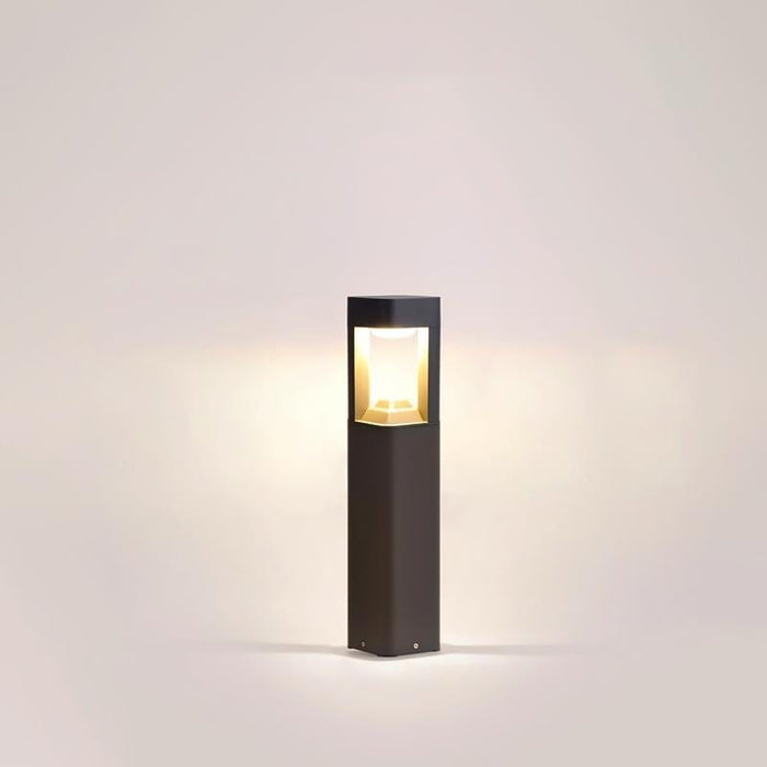 Creative Aluminum Waterproof Black Modern Pathway Lights Outdoor Light