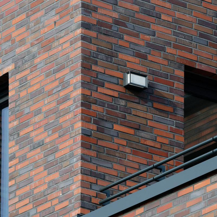 Unique Rectangular Frame Waterproof Black Modern Outdoor Wall Lights