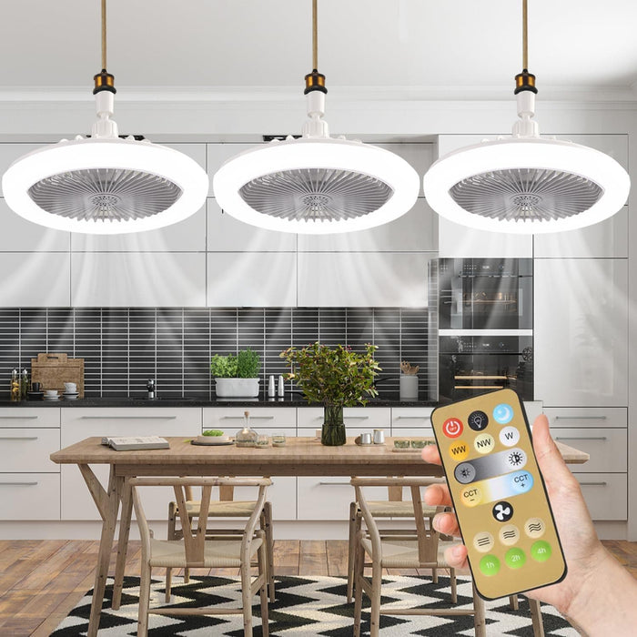 10 in. Enclosed Ceiling Fan, Ceiling Fan with Lights Remote, Mini Ceiling Fan, Low Profile Fan for Summer, Bedroom Ceiling Fans-8-ErisView