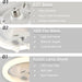 10 in. Small Ceiling Fan for Bathroom Bedroom Kitchen Small Room, Socket Ceiling Fan with Light, 360¡ã Rotating Ceiling Fan with Lights and Remote-6-ErisView