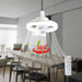 10 in. Small Ceiling Fan for Bathroom Bedroom Kitchen Small Room, Socket Ceiling Fan with Light, 360¡ã Rotating Ceiling Fan with Lights and Remote-1-ErisView
