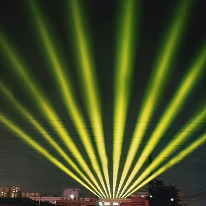 High Power Outdoor Aerial Spotlight, Remote Control Multicolor Searchlight for Event/Security/Venue