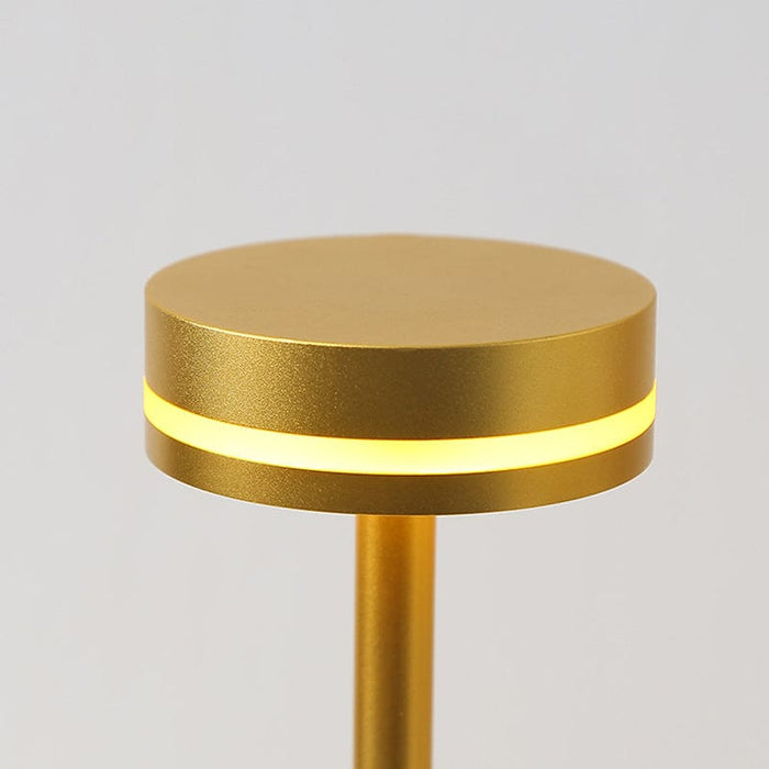 Touch Control Dimmable LED USB DC5V Aluminum Radiant Table Lamp Bedside Lamps