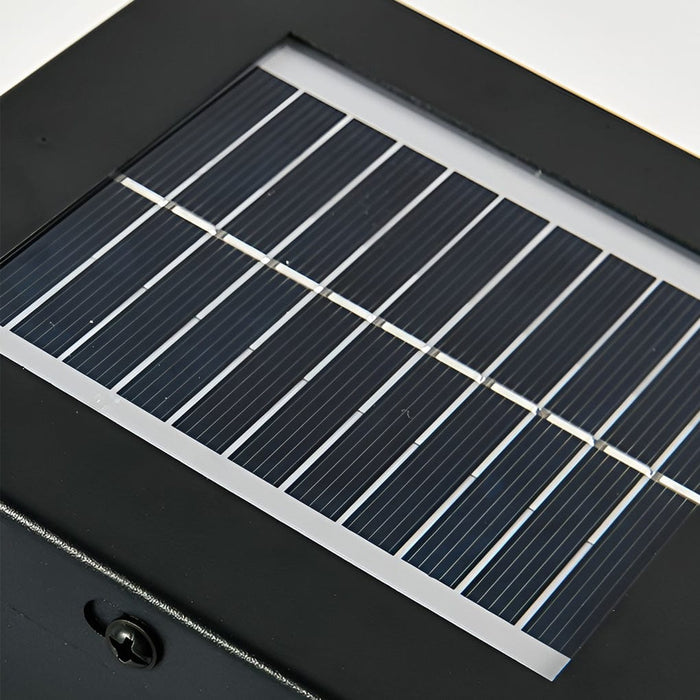 Square Waterproof LED Modern Solar Outdoor Path Lights Post Lights