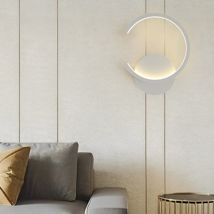 Creative Round Stepless Dimming LED Nordic Wall Lamp Sconces Lighting