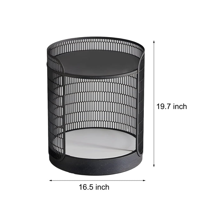 19'' LED Hardwired/Solar Powered Outdoor Floor Lamp Exterior Lantern