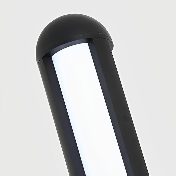 Minimalist Waterproof LED Black Modern Outdoor Pole Lights Public Lighting
