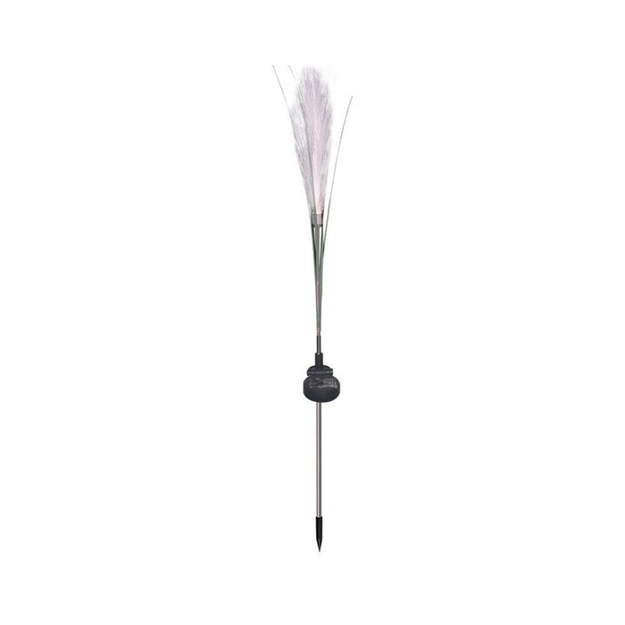 Solar Outdoor Reed Fiber Optic Lights, IP65 Waterproof, Garden/Yard/Patio Pathway Accent, 10-Pack LED Landscape Accent