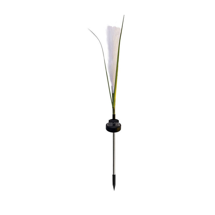 Solar Outdoor Reed Fiber Optic Lights, IP65 Waterproof, Garden/Yard/Patio Pathway Accent, 10-Pack LED Landscape Accent