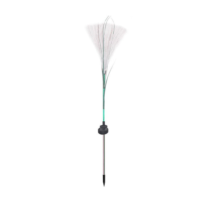 Solar Outdoor Reed Fiber Optic Lights, IP65 Waterproof, Garden/Yard/Patio Pathway Accent, 10-Pack LED Landscape Accent