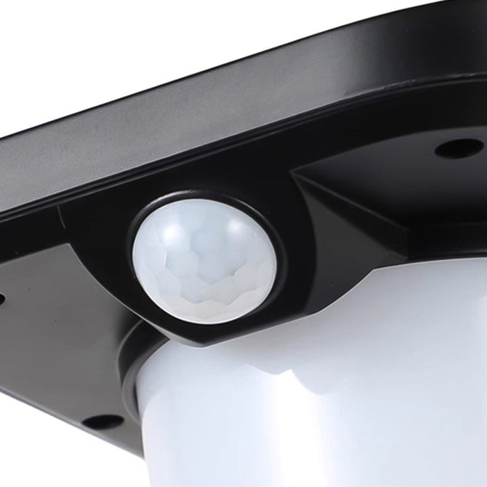 Solar Waterproof LED Motion Sensor Outdoor Wall Sconces - Modern Minimalist Design, Energy Efficient, Weatherproof