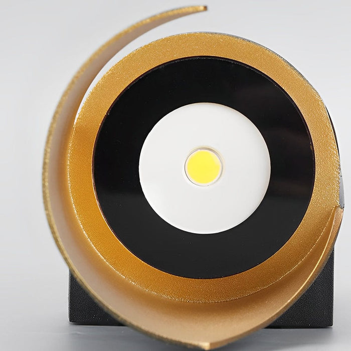 Circular Waterproof Up and Down Lighting COB Modern Outdoor Wall Lights