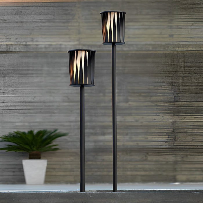 Ip65 Stainless Steel Floor Lamp with LED Outdoor Waterproof Standing Lamp