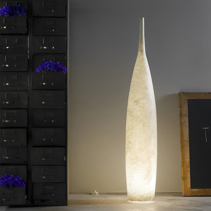 Resin Artdesign Tank Out Outdoor Floor Lamp Outdoor Flower Vases Standing Lamp
