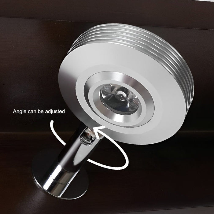 2/3 Lights Wood Adjustable Spotlights LED Vanity Light Mirror Bath Bar