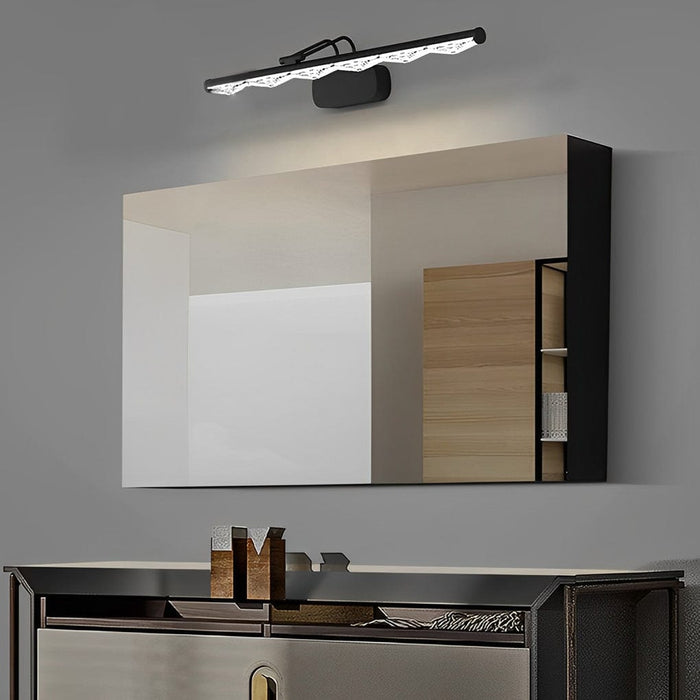 Acrylic Wavy 16''/24''/31'' L Linear LED Bar Dimmable Vanity Lights