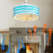 12 in. Ocean Waves Design Caged Coastal Ceiling Fans with Dimmable Light and Remote Control, Semi-Flush Mount Ceiling Fan for Bedroom Kitchen, Gazebo Fan-ErisView-04