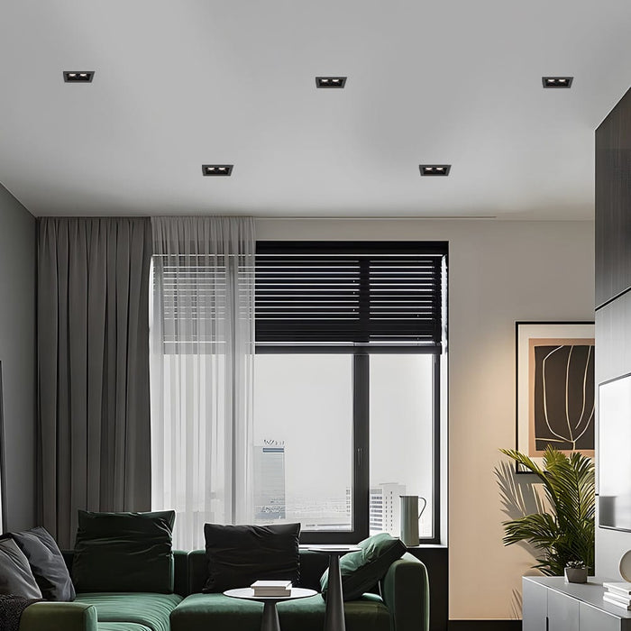 Modern LED Linear Recessed Ceiling Downlight. 1/2/5/10/15-Light