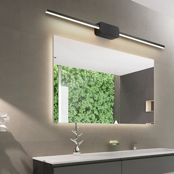 White/Black Modern 1-Light Linear Vanity Light LED Bath Bar