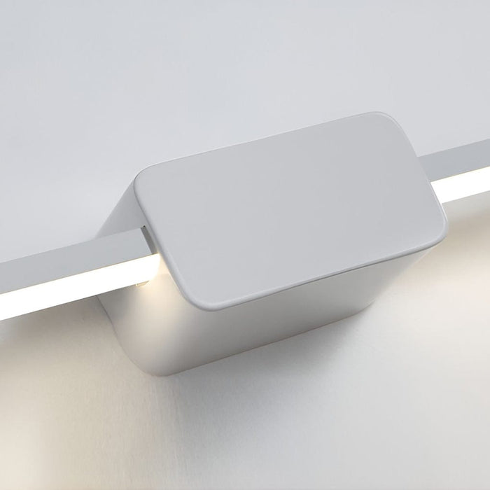 White/Black Modern 1-Light Linear Vanity Light LED Bath Bar