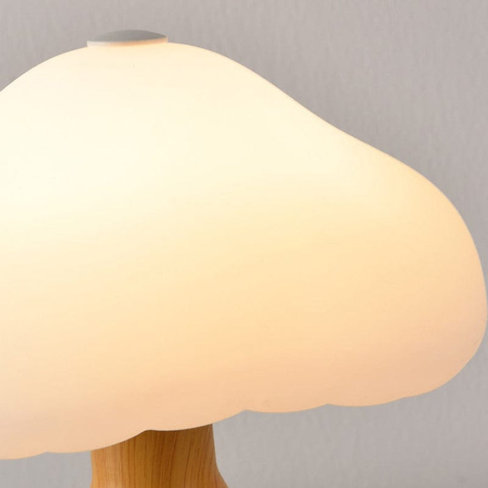 6.3'' Metal Mushroom Table Lamp LED Touch Dimming Bedroom Desk Night Light