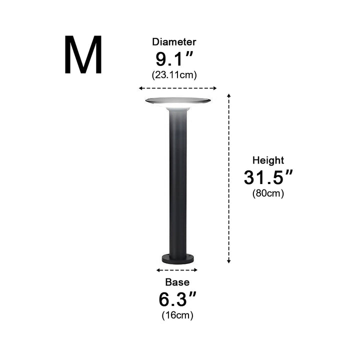 Solar LED Path Light, Dusk to Dawn Waterproof, UFO Design for Garden/Patio/Yard