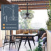 15 in. Black Gazebo Fan with Light, Small Outdoor Ceiling Fan with Light and Remote, Indoor Caged Waterproof Dimmable Outdoor Patio Fans-4-ErisView