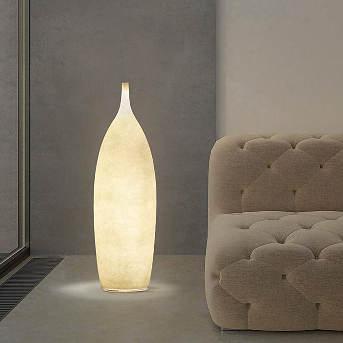 Resin Artdesign Tank Out Outdoor Floor Lamp Outdoor Flower Vases Standing Lamp