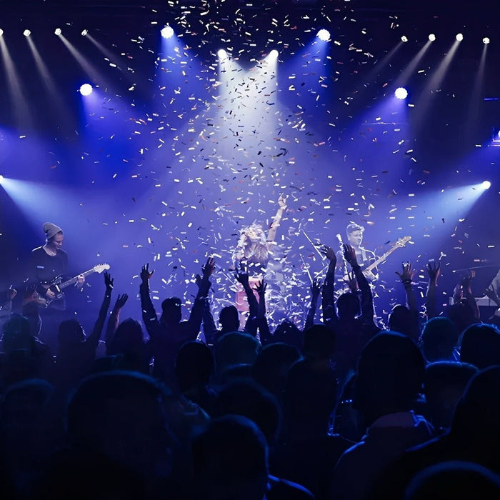 Professional RGB LED Beam Spot Light, Auto Voice Control, Stage/DJ/Party/Event Lighting