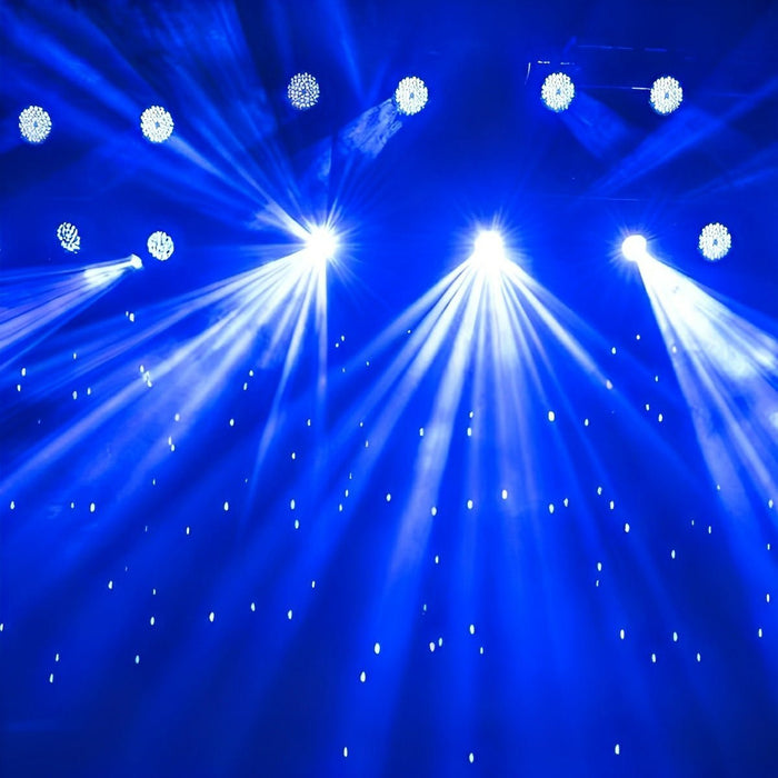 Professional RGB LED Beam Spot Light, Auto Voice Control, Stage/DJ/Party/Event Lighting