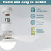 16.5 in. Bedroom Ceiling Fans with Lights, White Screw Ceiling Fans Light with Remote, Dimmable Small Ceiling Fan for Garage Bathroom Bedroom Kitchen -2-ErisView